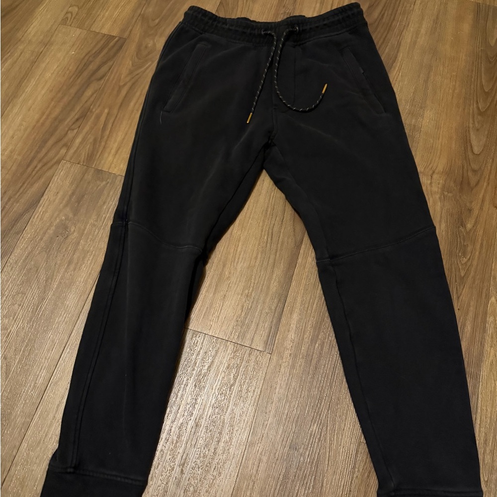 American Eagle Outfitters Black Joggers with Drawstring